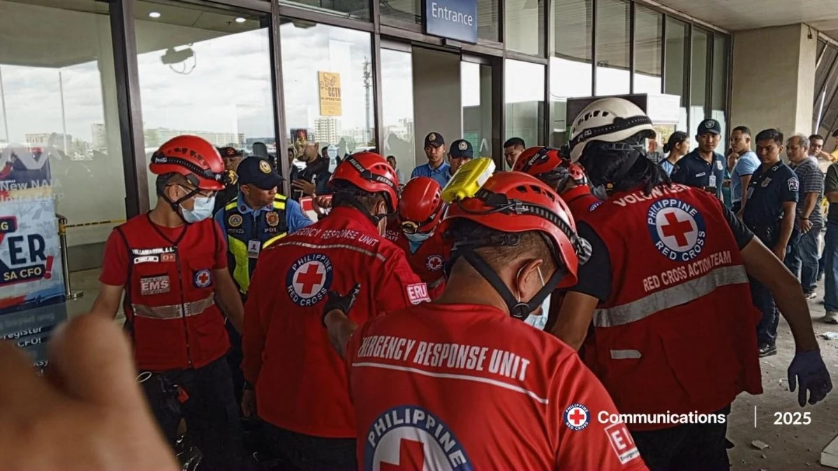 PRC personnel at the NAIA Terminal 1