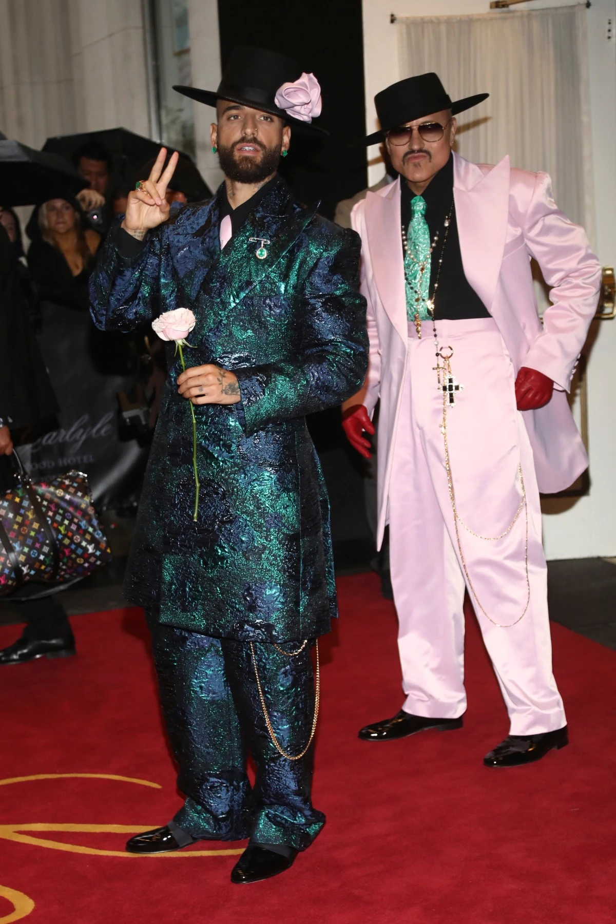 Maluma and Willy Chavarria 