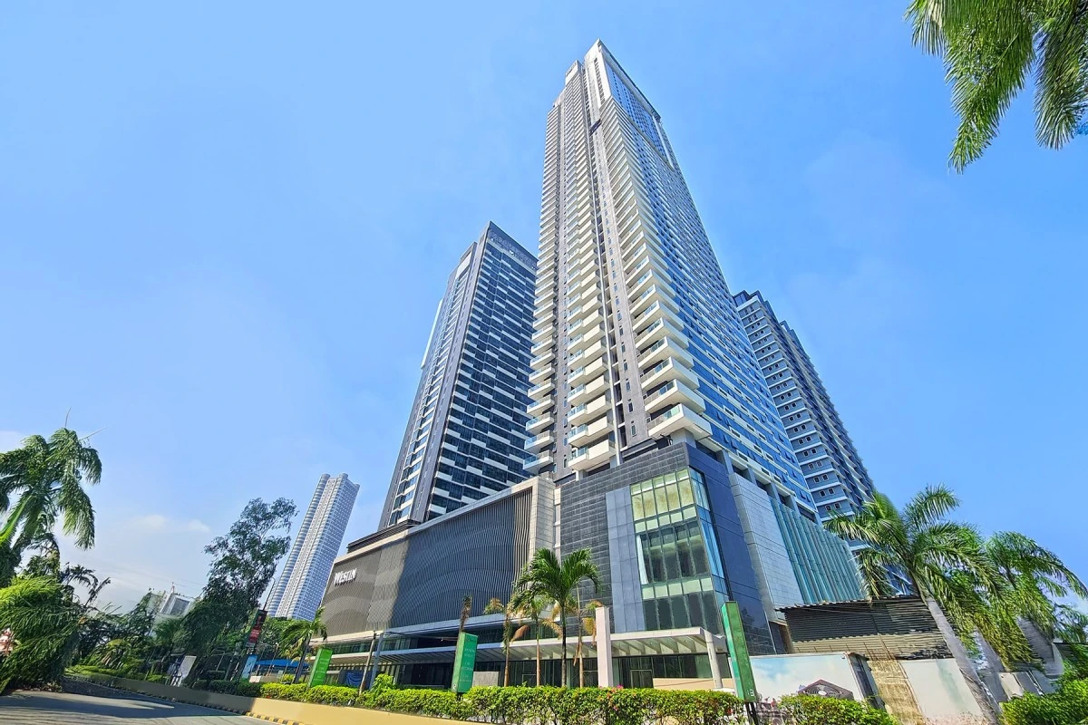 The Residences at The Westin Manila along San Miguel Avenue in Ortigas