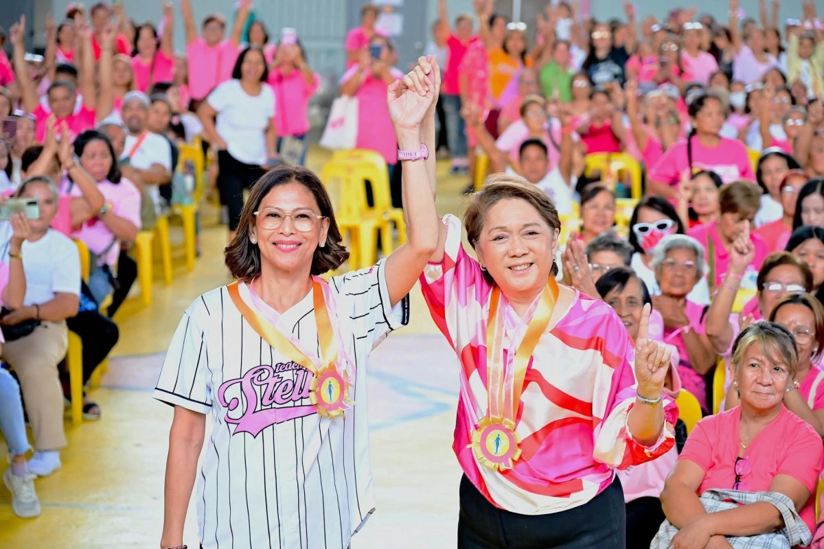 Marikina City 2nd district Rep. Stella Quimbo (left), Marides Fernando (Facebook)