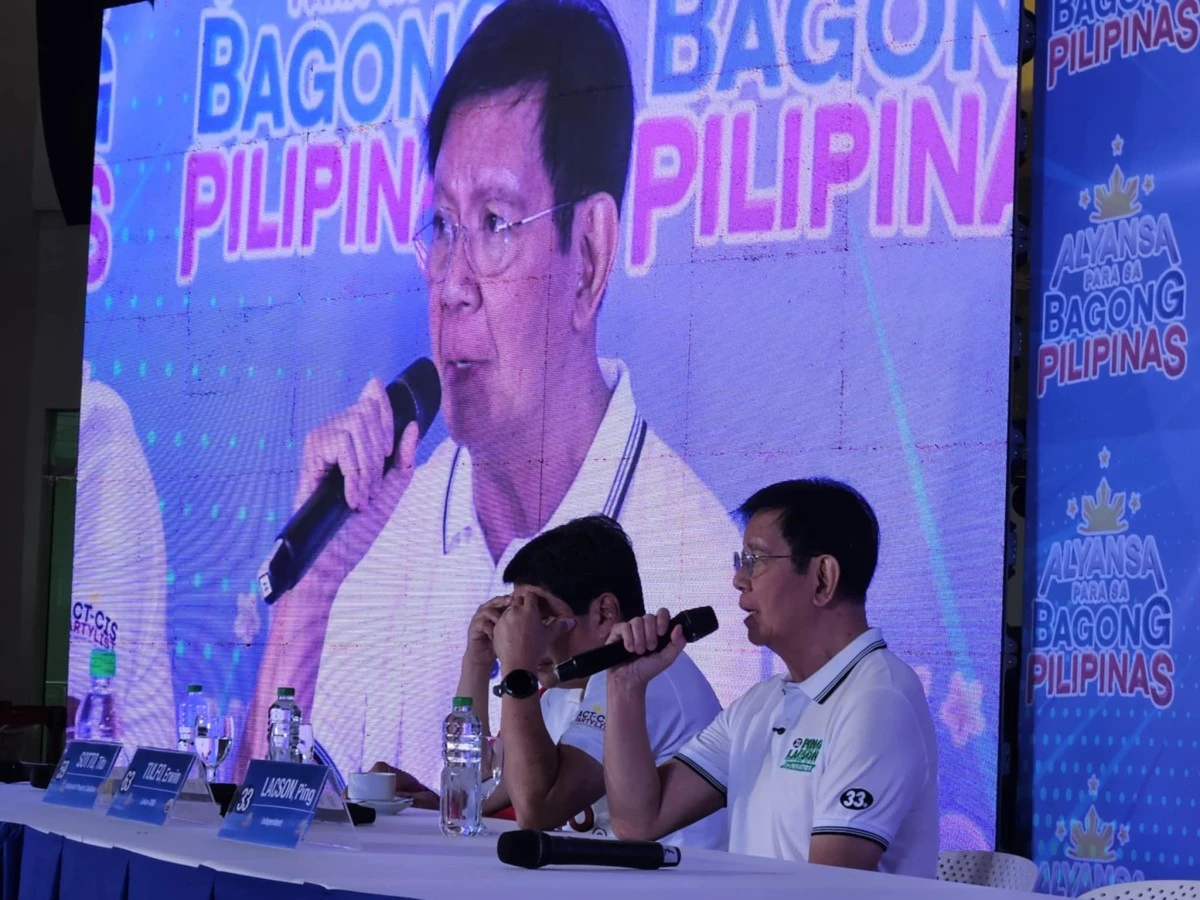 Panfilo "Ping" Lacson (Ellson Quismorio/ MANILA BULLETIN)