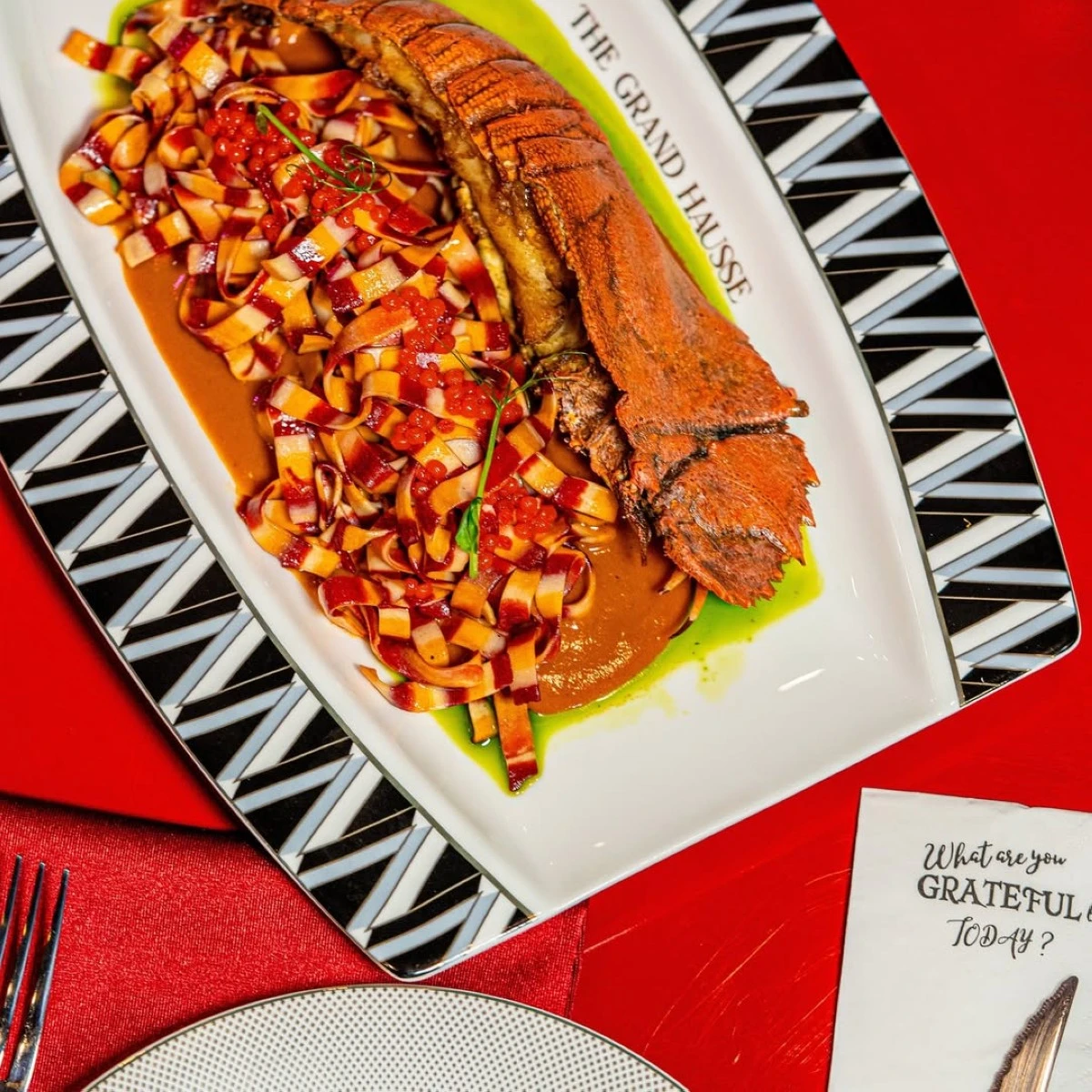 Fiery Aligue Lobster Pasta