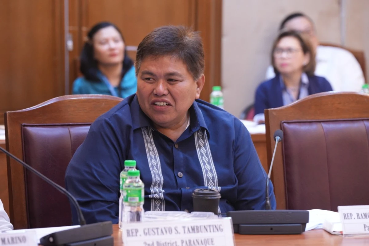 Parañaque City 2nd district Rep. Gus Tambunting (PPAB)