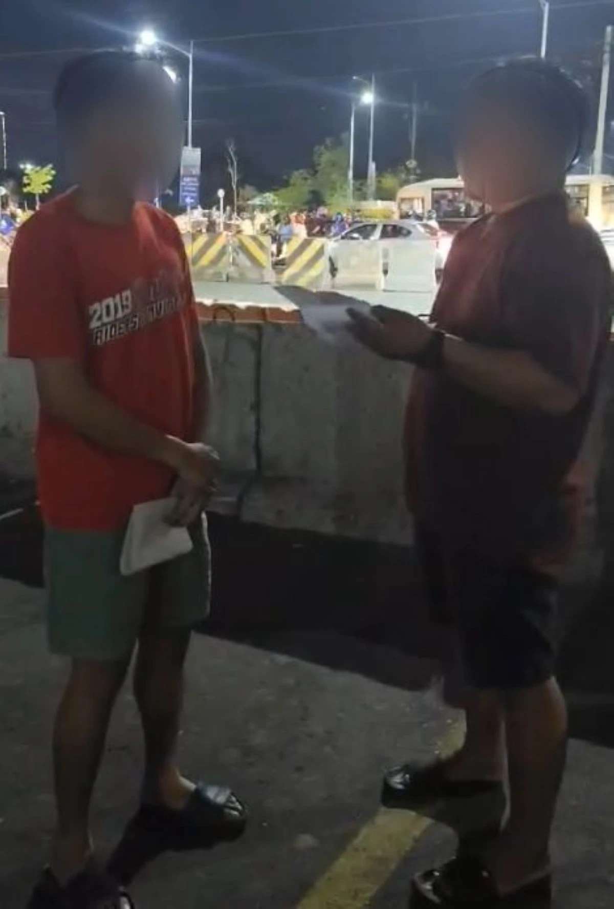 The arrested suspect (Photo from Paranaque City Police)