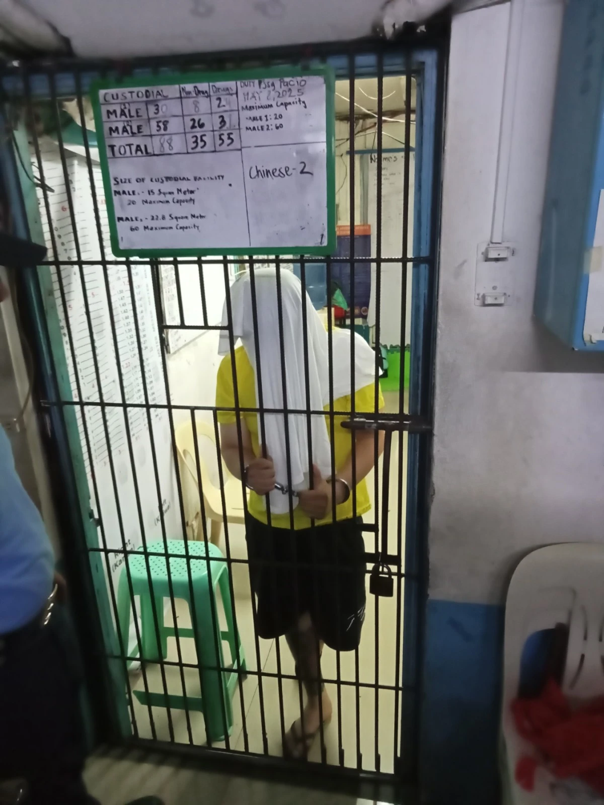 The arrested suspect (Photo from Pasay City Police