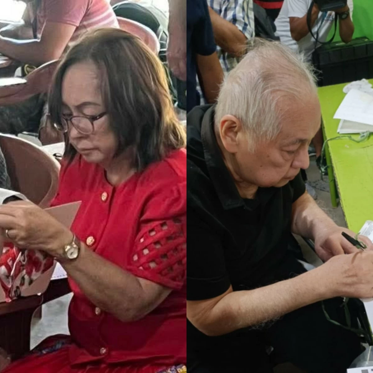 Pampanga 2nd district Rep. Gloria Macapagal-Arroyo (left); former First Gentleman Mike Arroyo (Facebook)