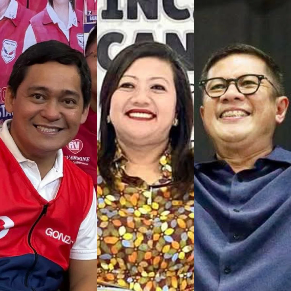 From left to right: Christopher “Sheen” Gonzales, Gerville "Jinky Bitrics" Lusitro, and Brian Raymund Yamsuan (Facebook)