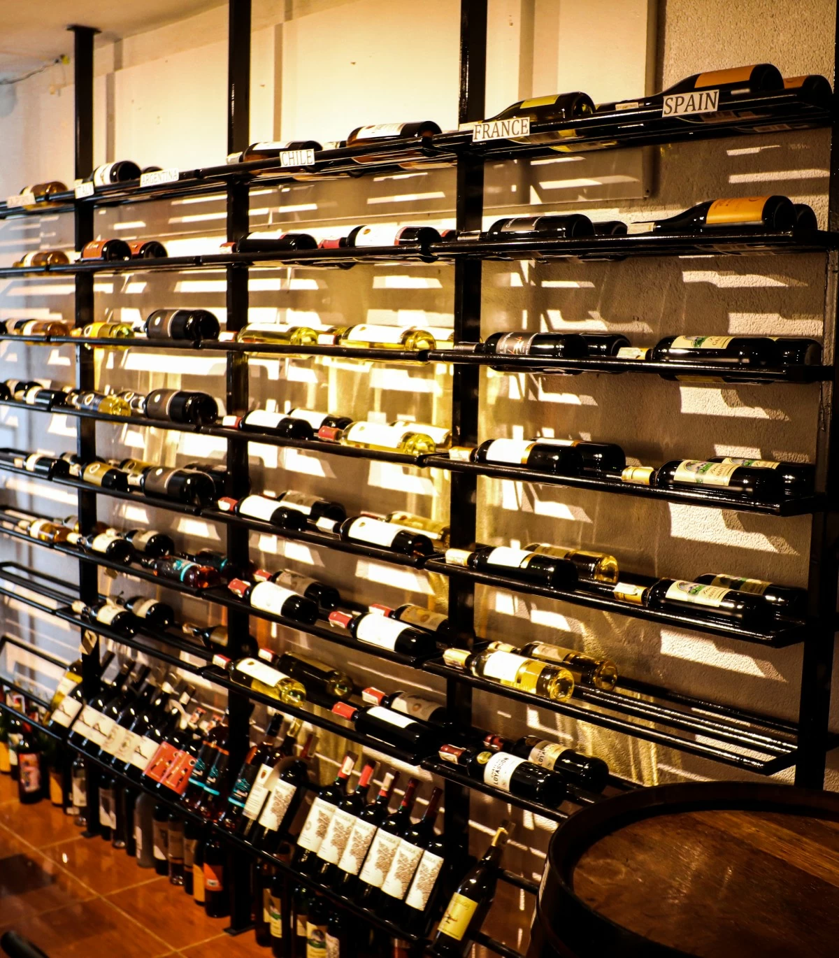 WELL STOCKED Wine Store Manila boasts a prodigious selection—ranging from budget-friendly bottles to premium pours, there’s something for every kind of wine lover.