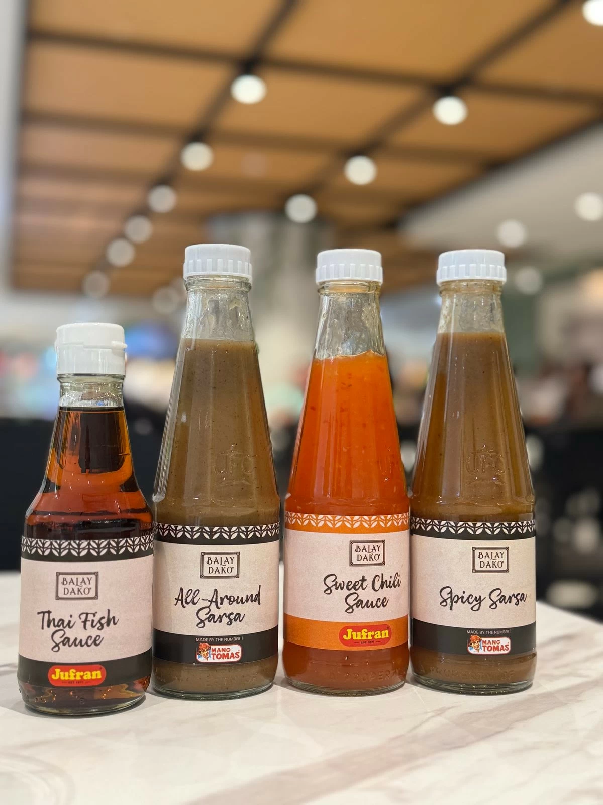 Azela by Balay Dako has a selection of sauces to go with every dish