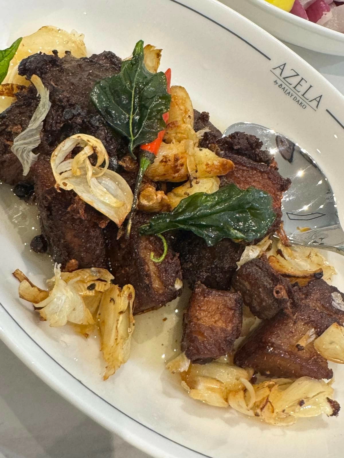 Piniritong Adobong Baboy