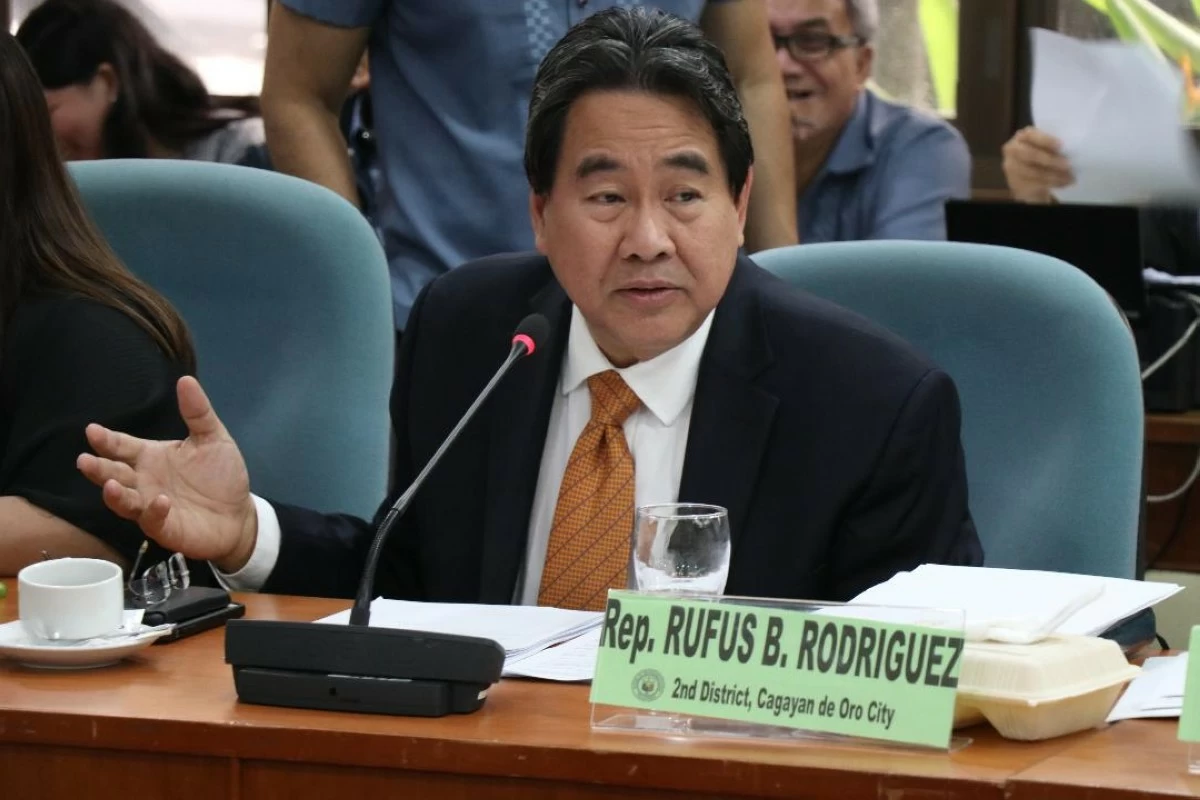 Cagayan de Oro City 2nd district Rep. Rufus Rodriguez (PPAB)