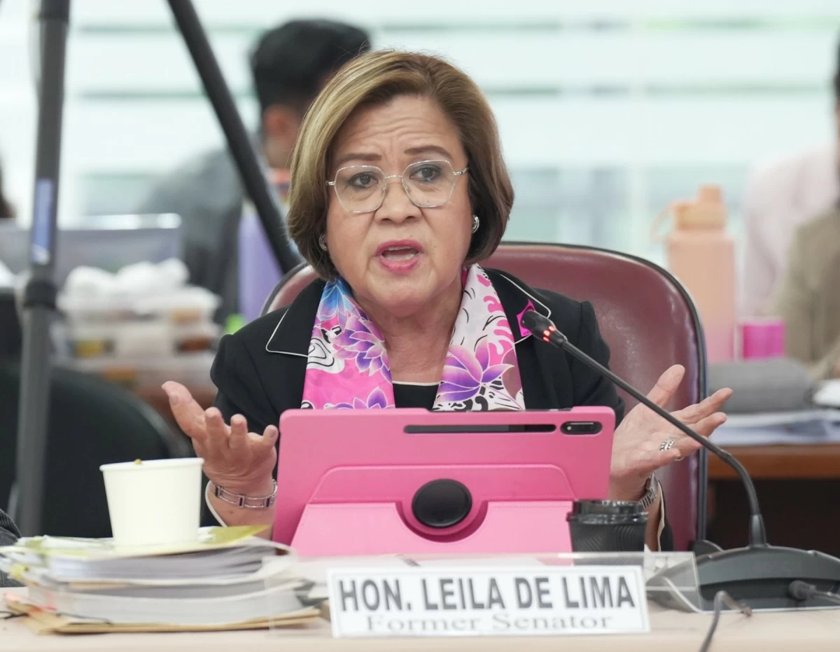 Incoming Mamamayang Liberal (ML) Party-list Rep. Leila de Lima (PPAB)