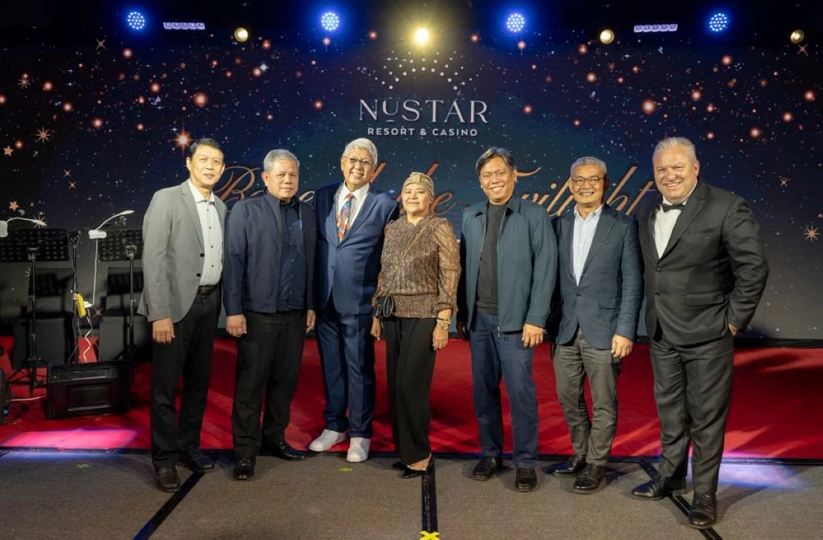 Ryan Cayabyab with PAGCOR executives