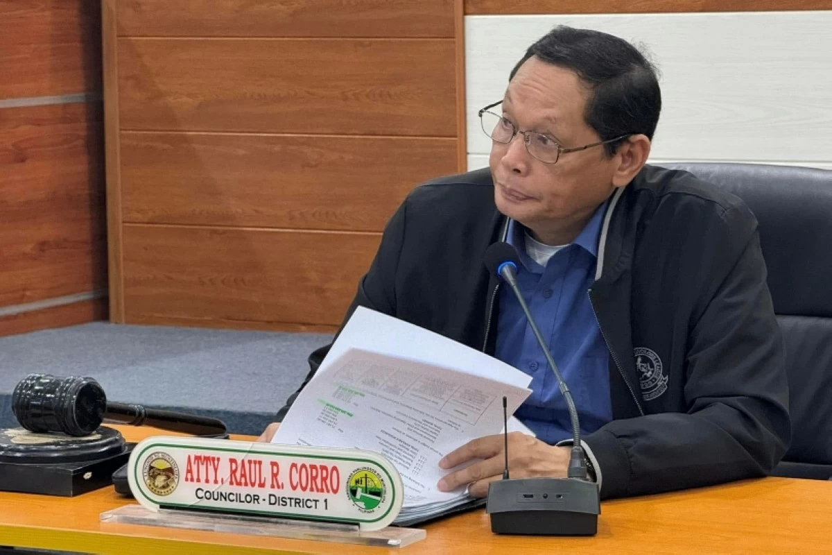 Muntinlupa Councilor Raul Corro (Photo from Raul Corro's Facebook account)