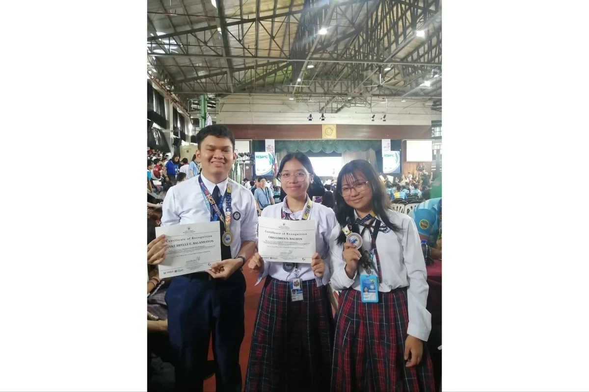 PEN, PASSION, AND POWER The author (leftmost) won first in the Feature Writing category of the NCR RSPC 2025.
