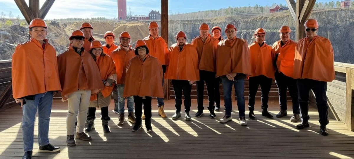 Falun Copper Mine in Dalarna, Eastern Sweden, a UNESCO heritage site once responsible for 70% of the western world's copper production in the 17th century