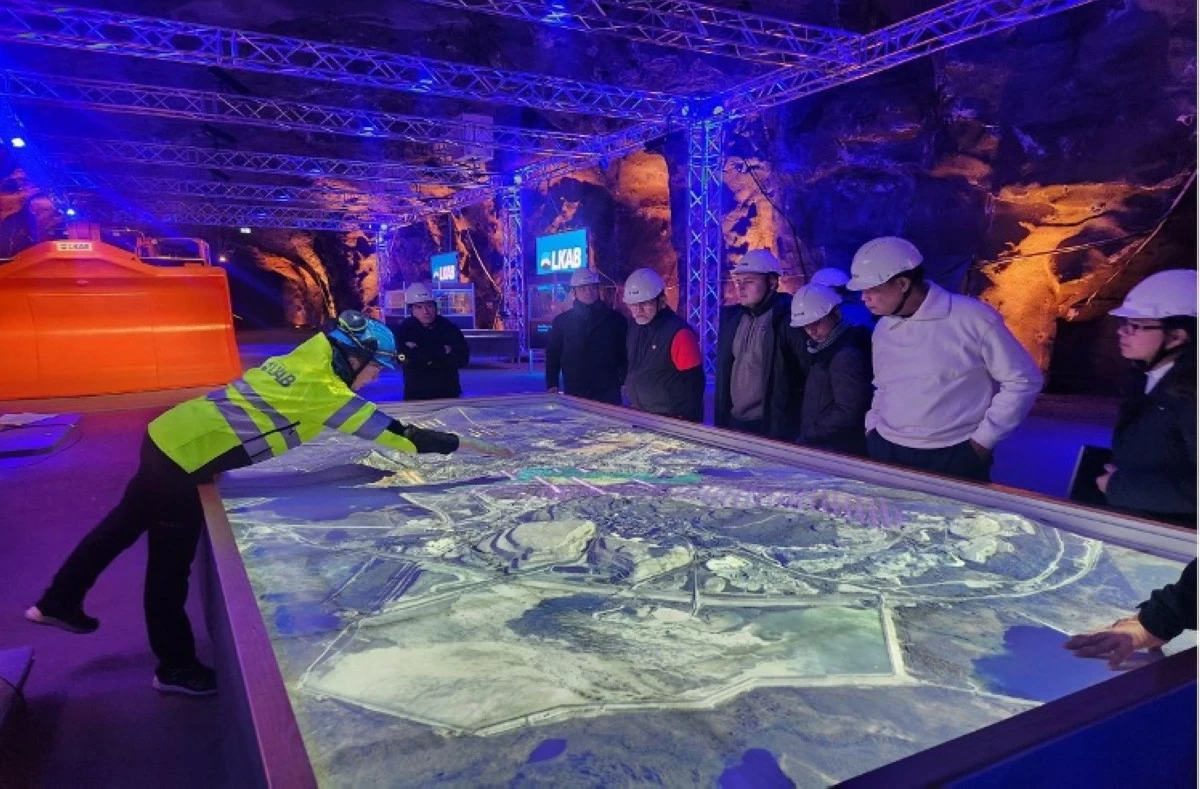 A visit to LKAB's Kiruna mine, the world's largest and most modern underground iron ore mine