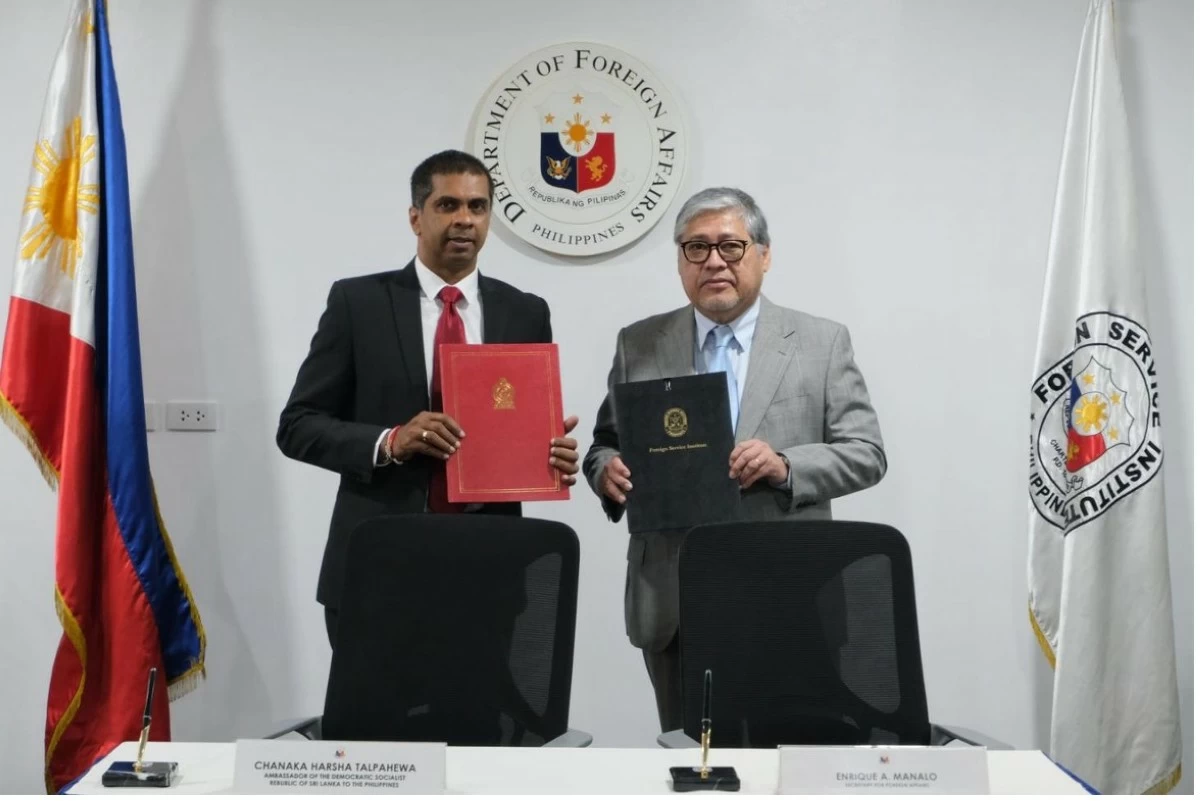 After the signing and exchanging of MoUs