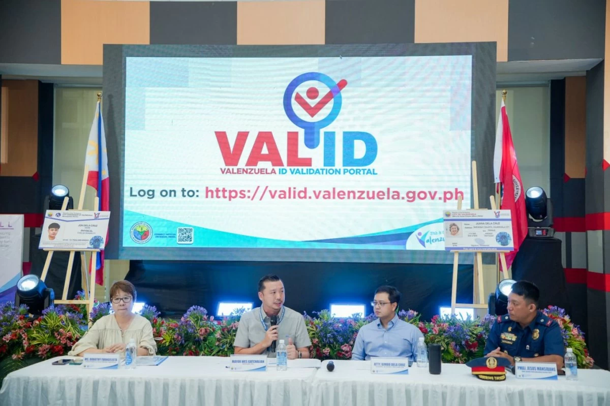Valenzuela City government launches the Val-ID portal on Tuesday, May 20.