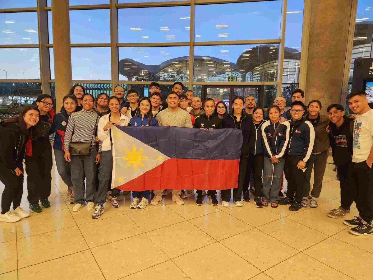 The Philippine Jiu-Jitsu team leaves for Amman, Jordan to compete in the Asian Championships. (Annie Ramirez Facebook)