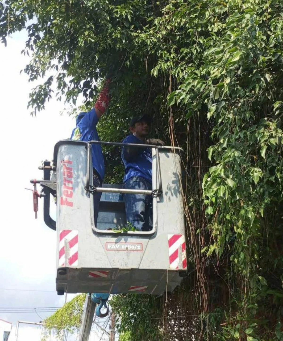 Personnel from the City Environment and Natural Resources Office (CENRO), City Engineering Department (CED), Metropolitan Manila Development Authority (MMDA), and other city departments joined the cleanup and declogging drive (Photo from Malabon City PIO)