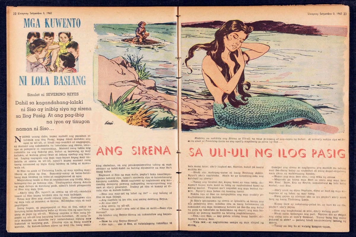 'Mga Kwento ni Lola Basiang' published in Liwayway Magazine (Photo from Liwayway Magazine)