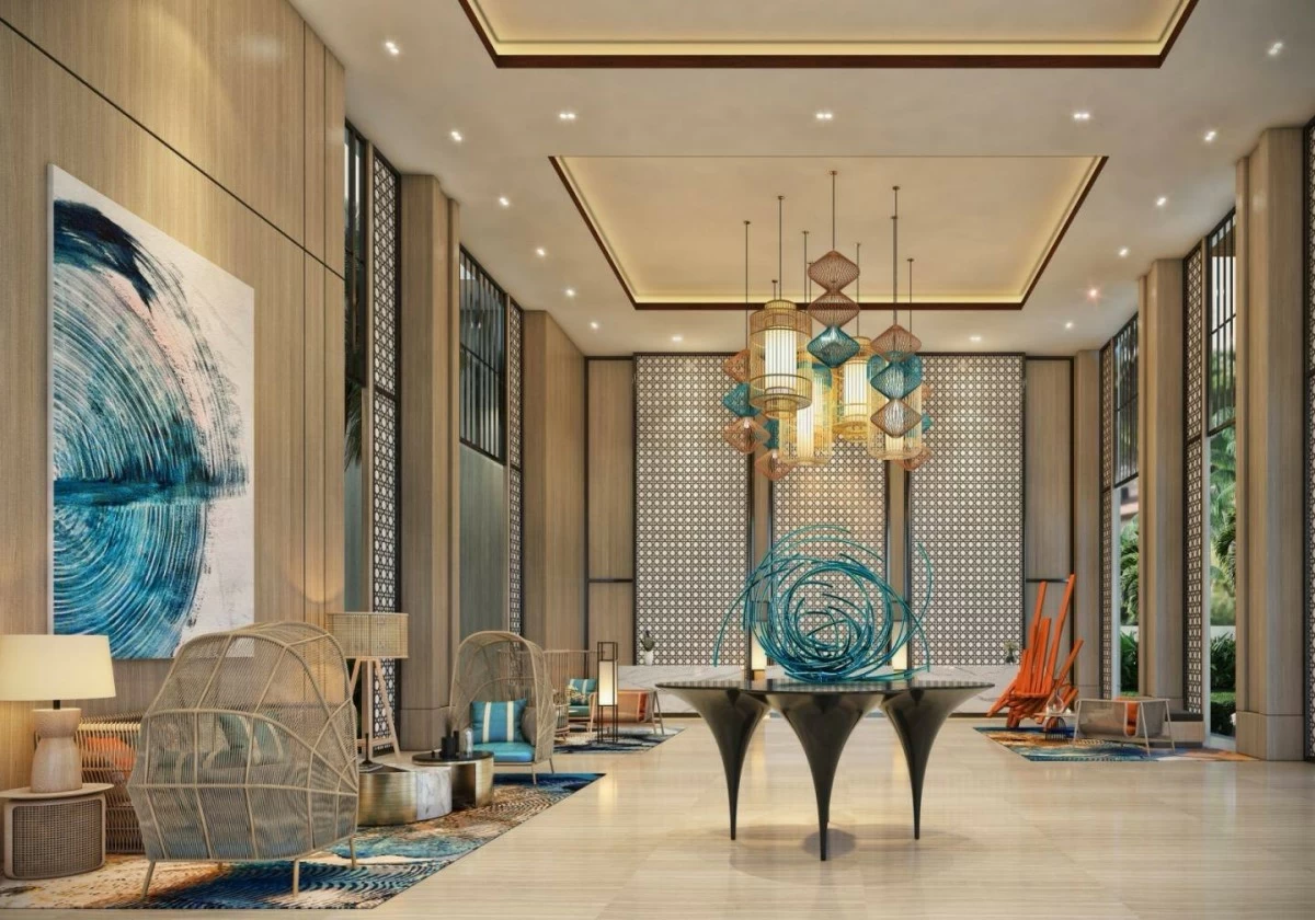 Luxurious interiors of Grafik Moalboal in Cebu (Artist’s perspective)