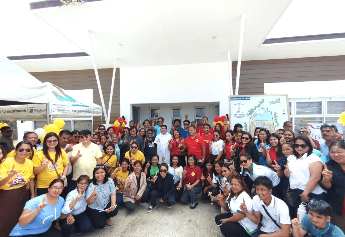 Premiere Land and Sta. Lucia Land both celebrated a momentous occasion as they officially welcome prospect buyers to their first ever project in the municipality. 