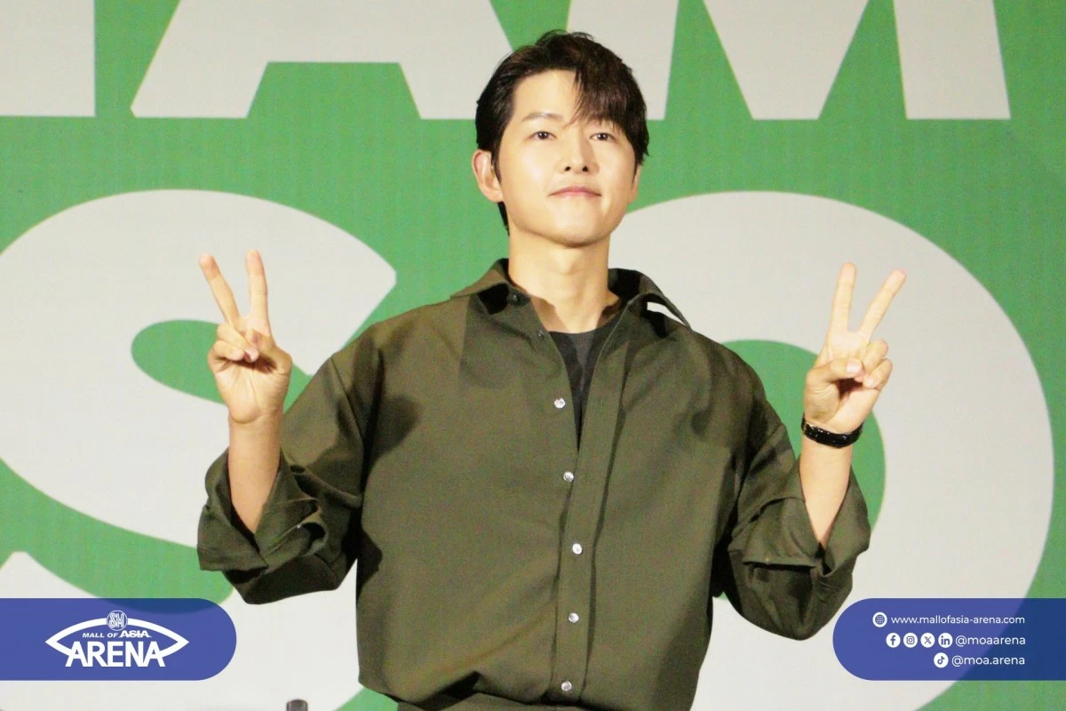 Song Joong Ki (Image courtesy of SM MOA Arena)