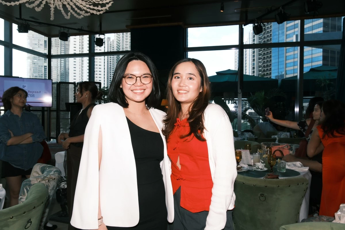 Ida Aldana and Clara Umali
