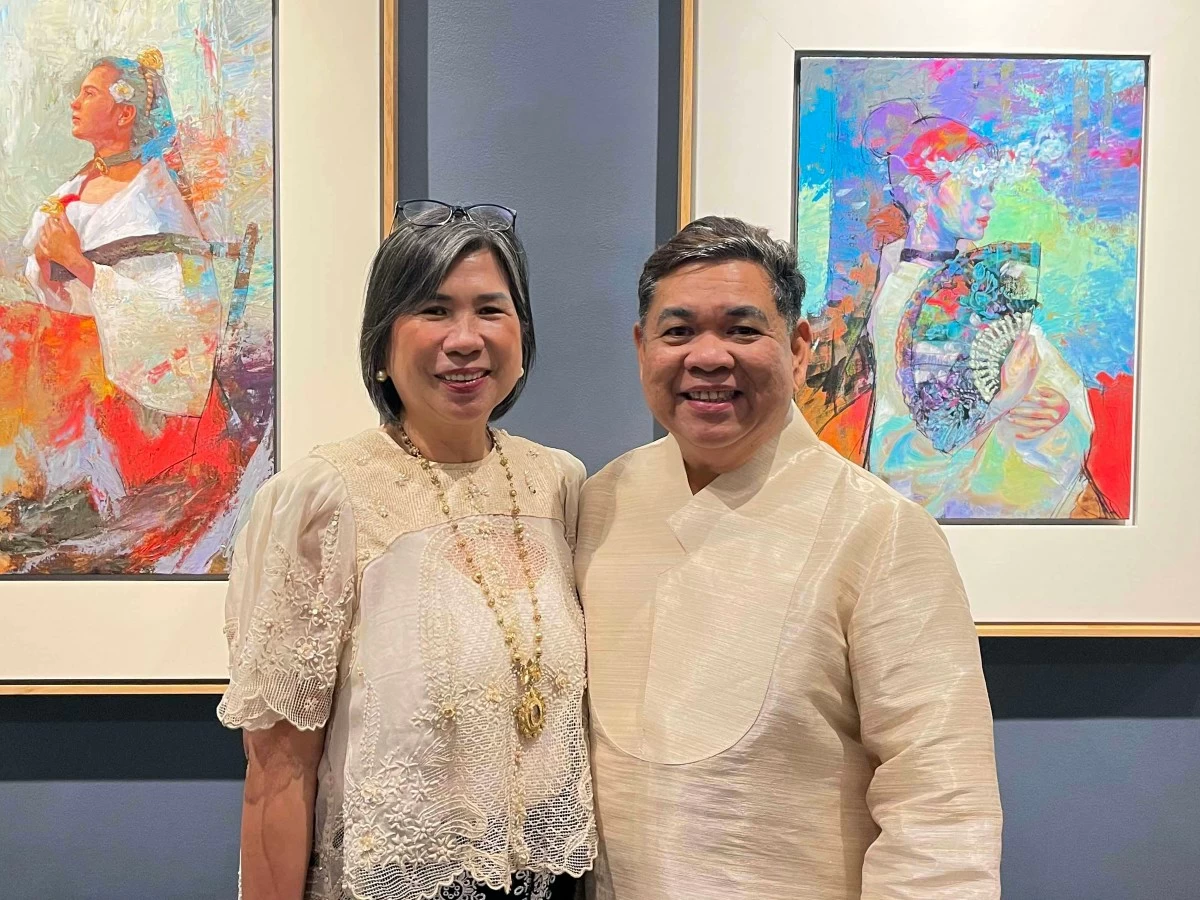 Susan Antipuesto and Oscar Casaysay