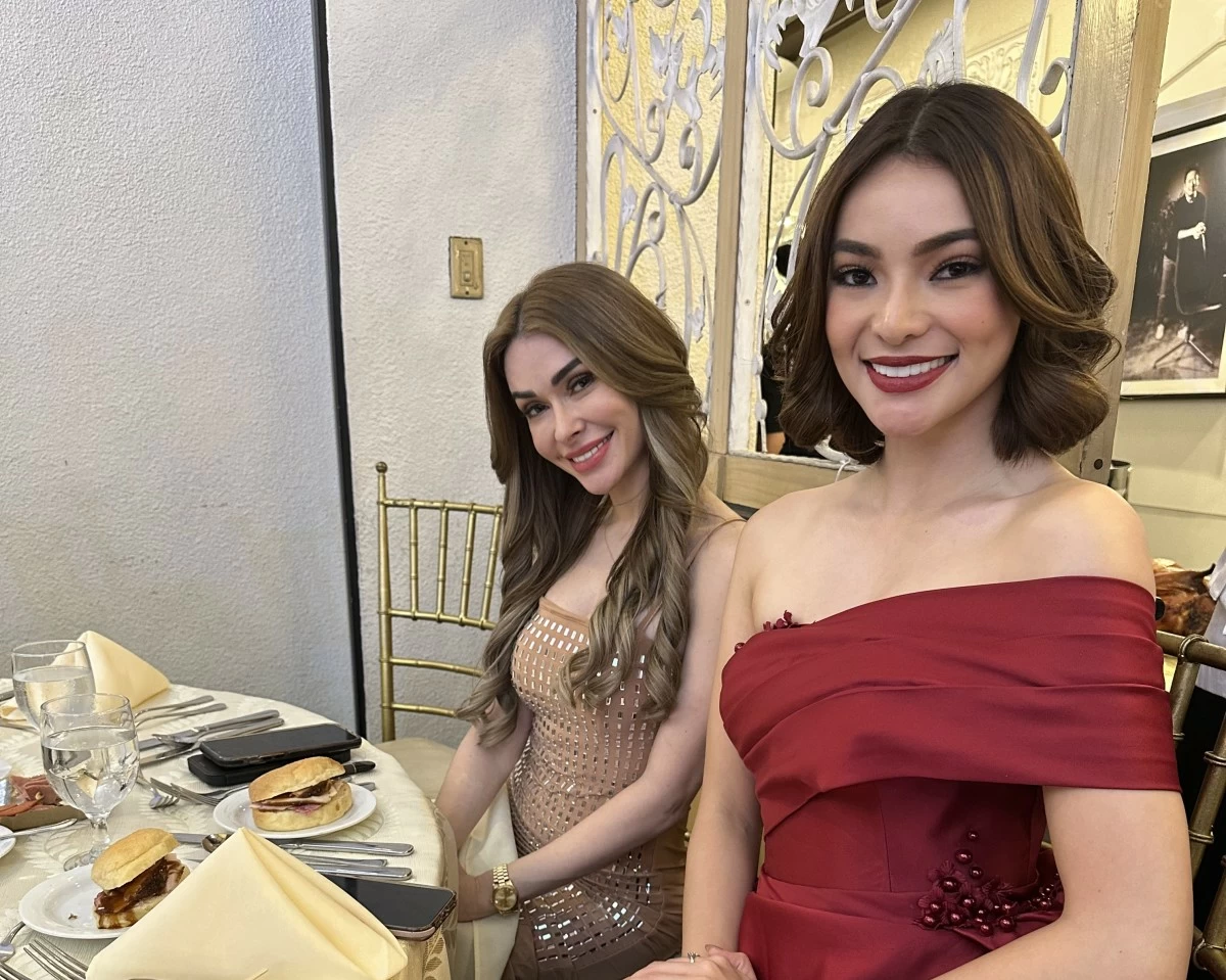 Daiana Menezes and Emma Tiglao