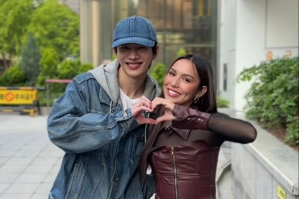 Choi Bo-min and Kyline Alcantara (Contributed photo) 