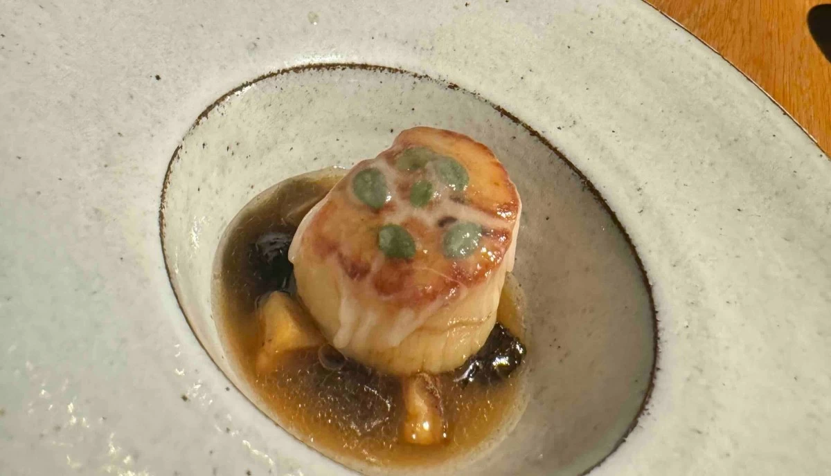 Pan-seared Scallop and Lardo