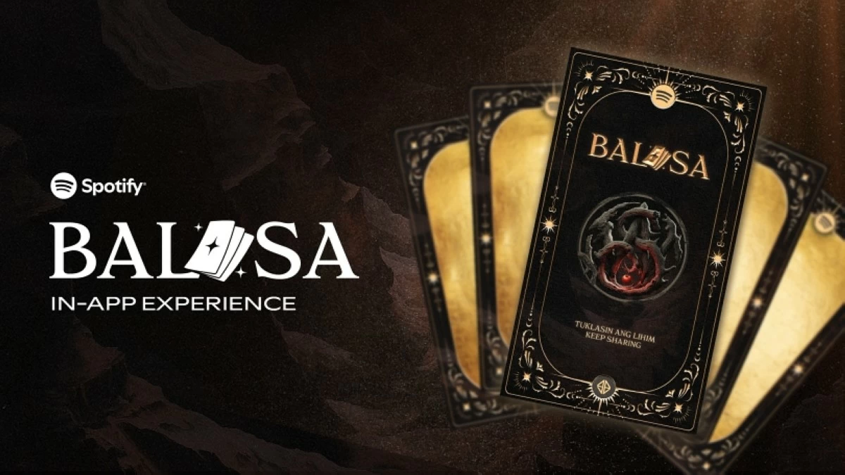 Balasa in-app experience (Spotify) 
