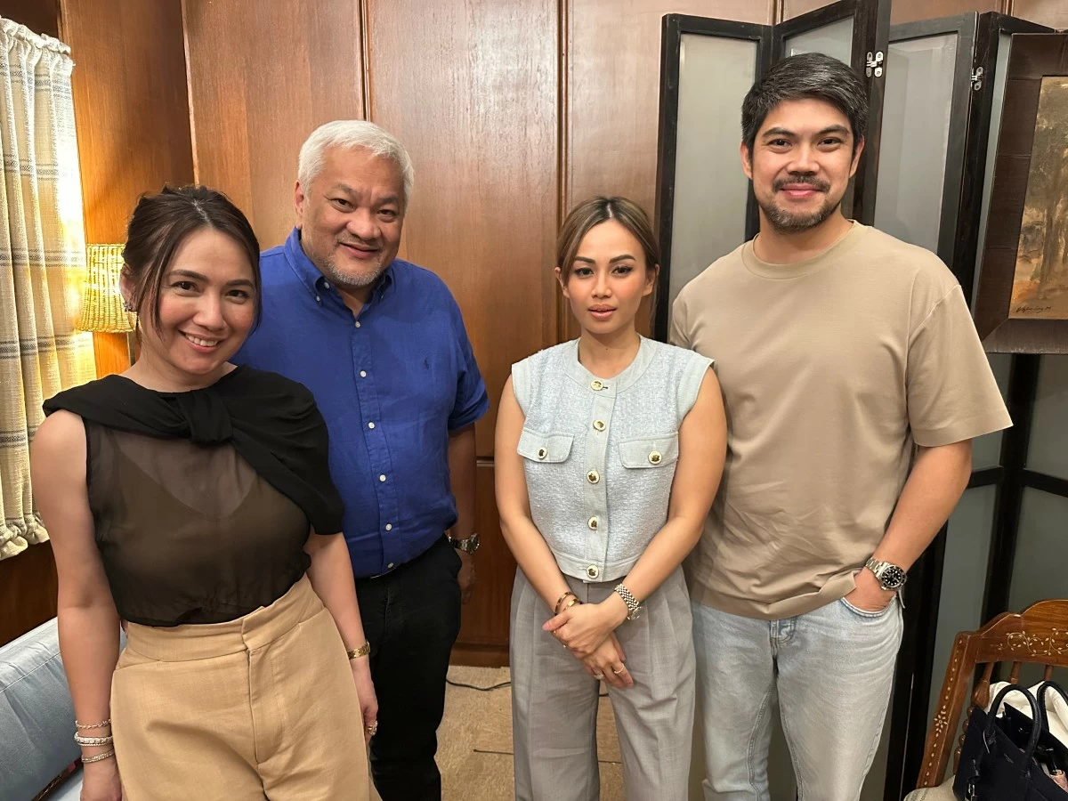Kat de Leon, Cong. Carmelo Lazatin, Geewel Cabungcal-Fuster, and Ian Fuster