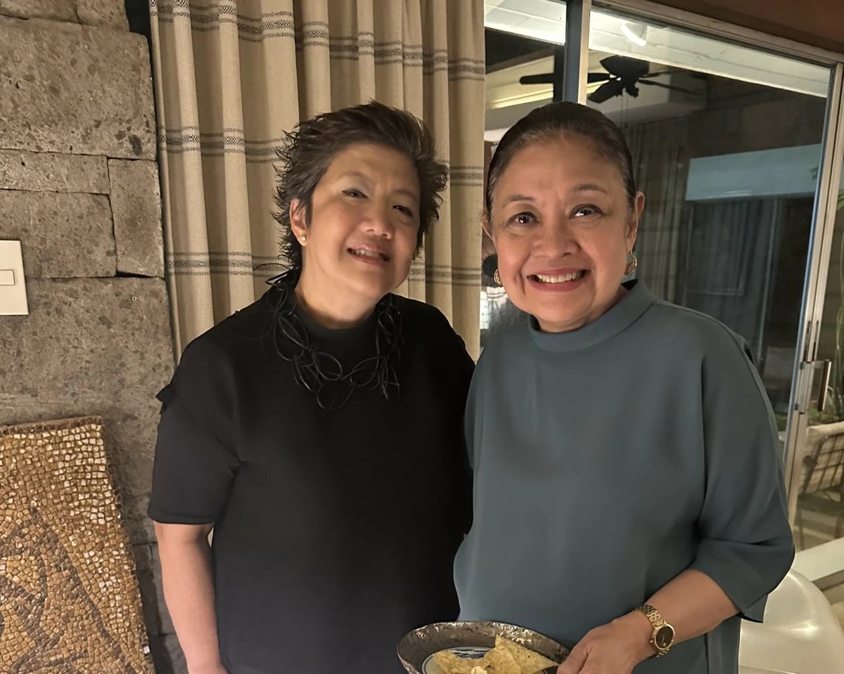 Maja Olivares-Co and Angeli Pangilinan-Valenciano