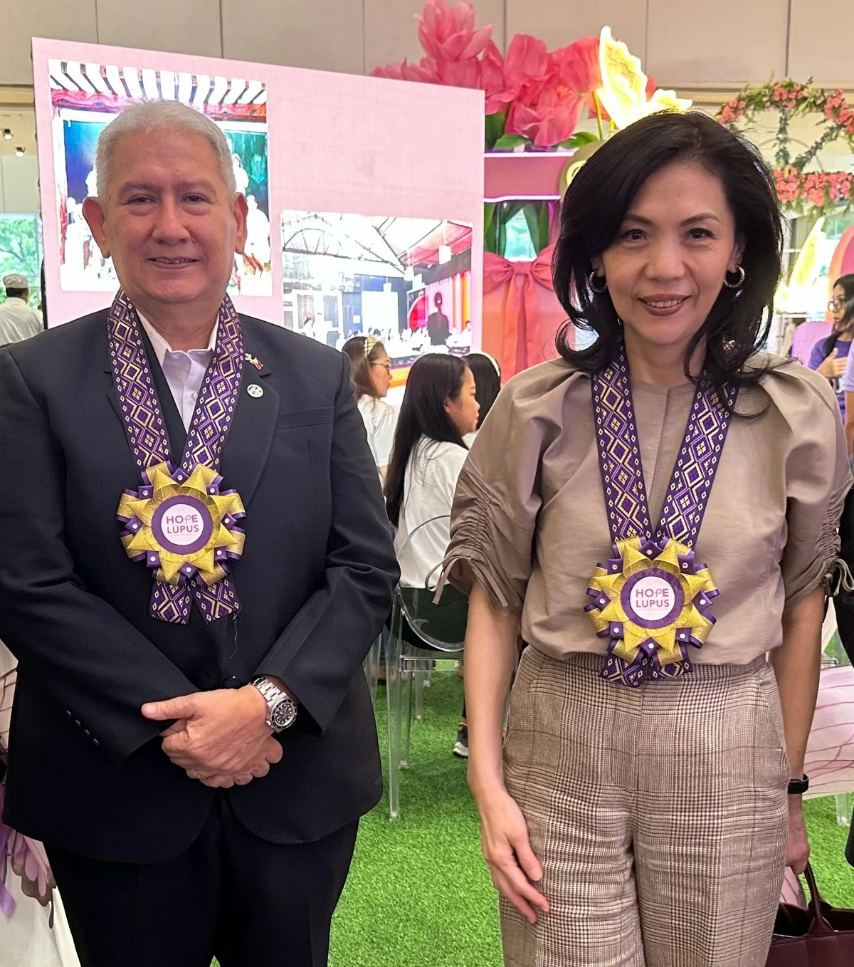 Bro. Ramon Moreno and Kaye Tinga