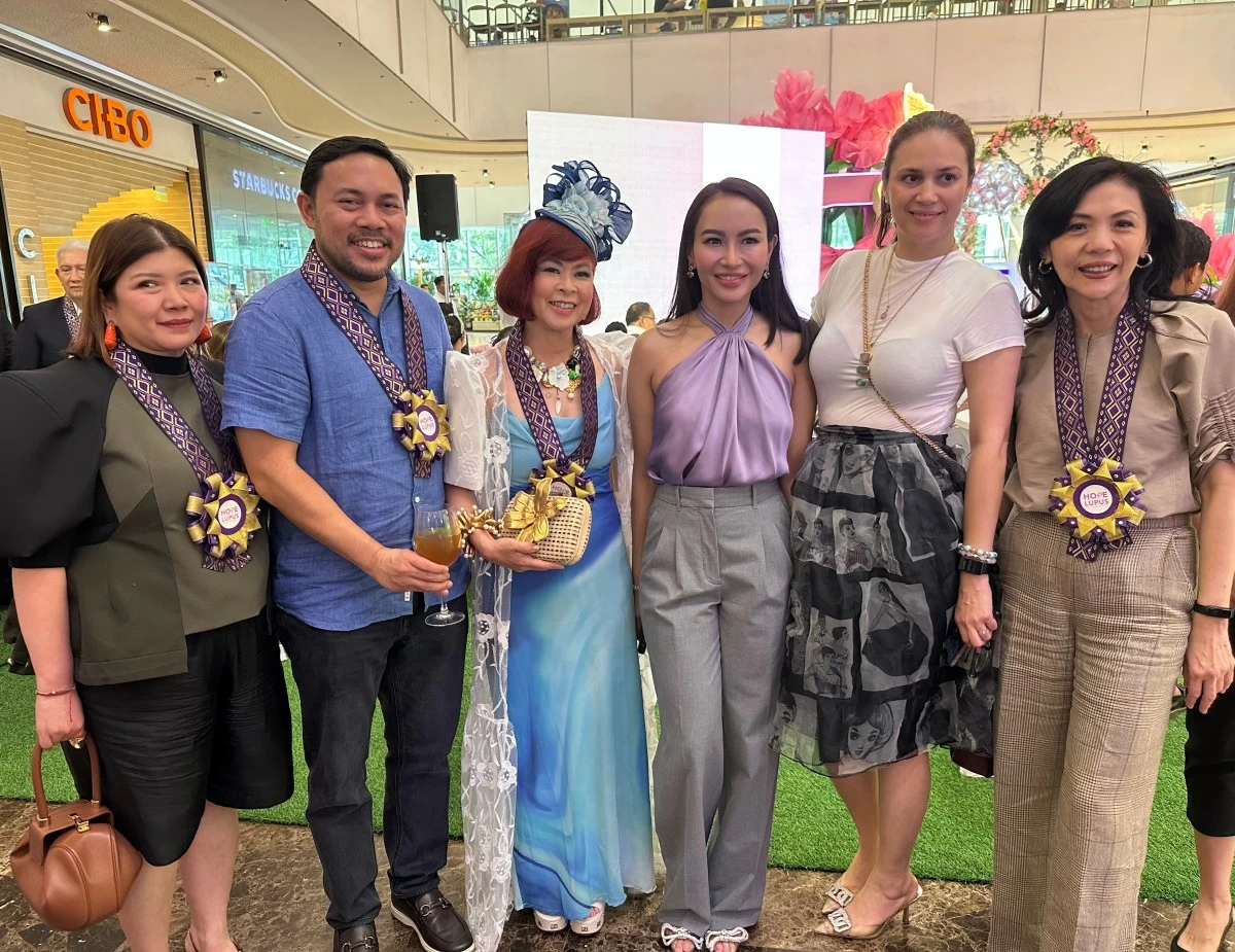 Mel Cuevas, Sen. Mark Villar, Tessa Prieto, Emmeline A. Villar, Christine Codringtom, and Kaye Tinga