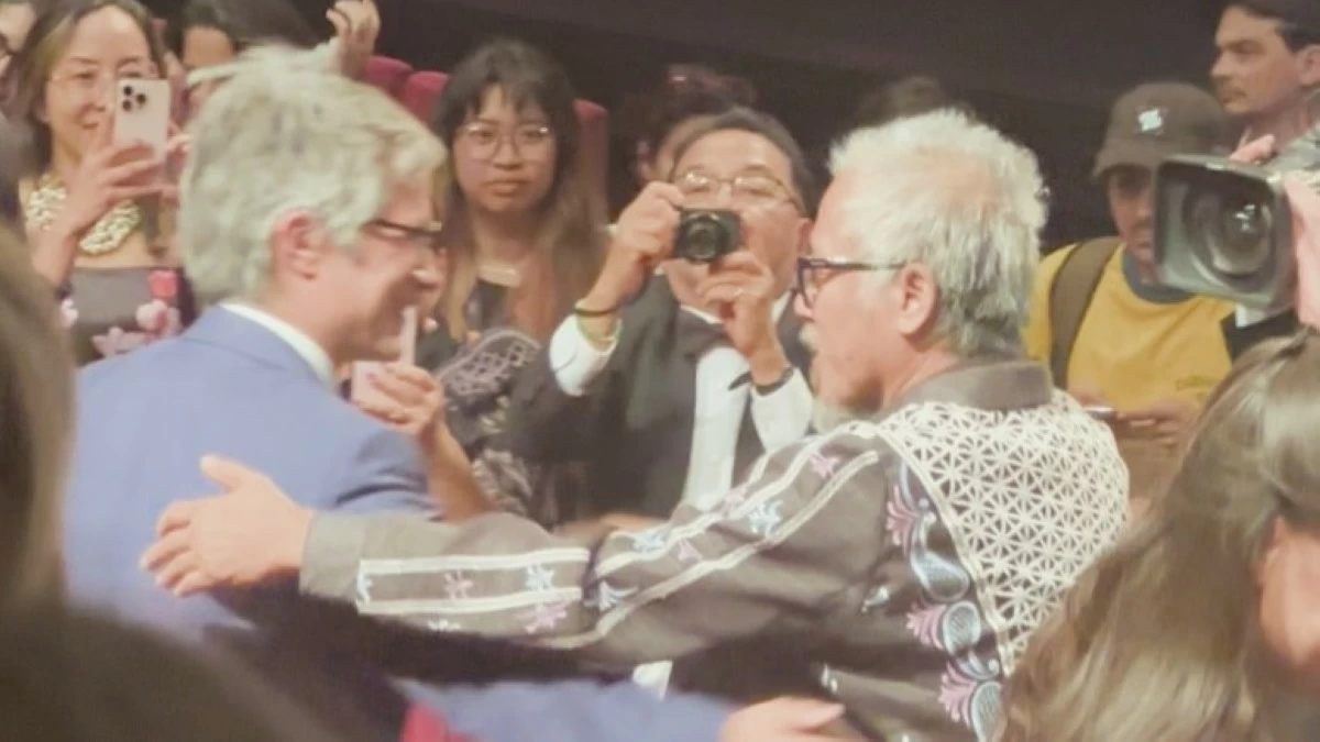 Gael Garcia Bernal and Lav Diaz 