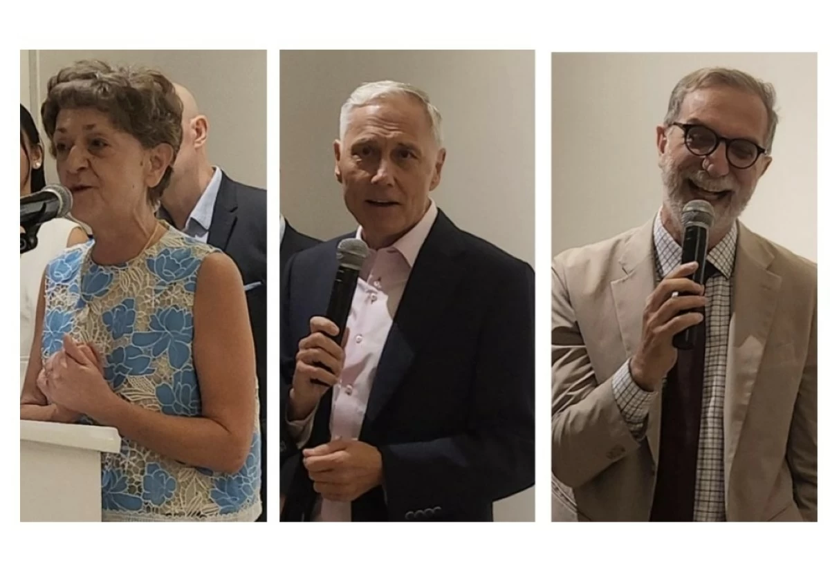 Ambassador Răduţa Dana Matache of the Embassy of Romania, Ambassador Franz-Michael Mellbin of the Embassy of Denmark, Ambassador Davide Giglio of the Embassy of Italy