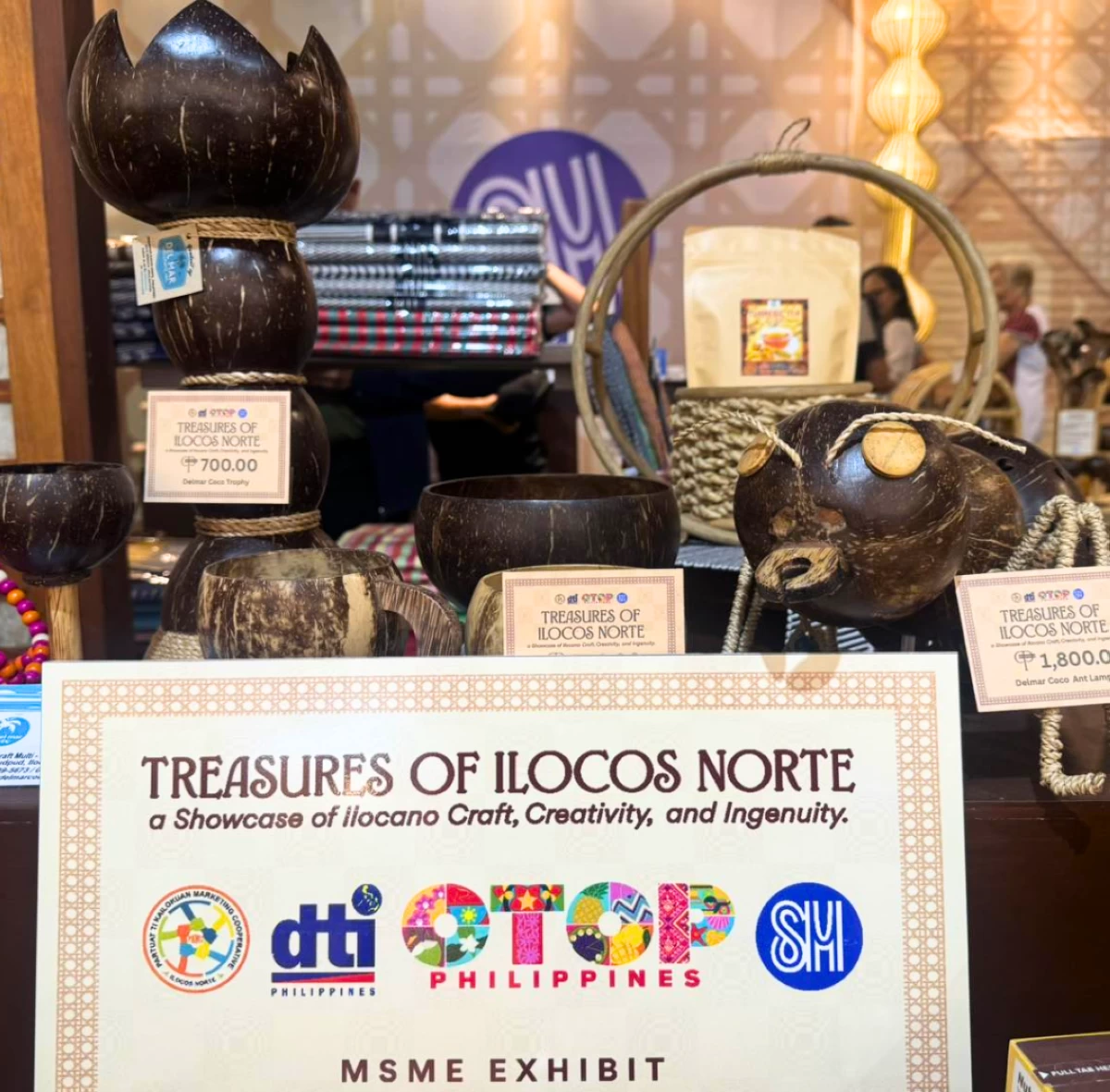 “Treasures of Ilocos Norte” showcases Ilocano craftsmanship through proudly homegrown micro, small, and medium enterprise (MSME) products at the newly opened 88th SM mall, SM City Laoag.