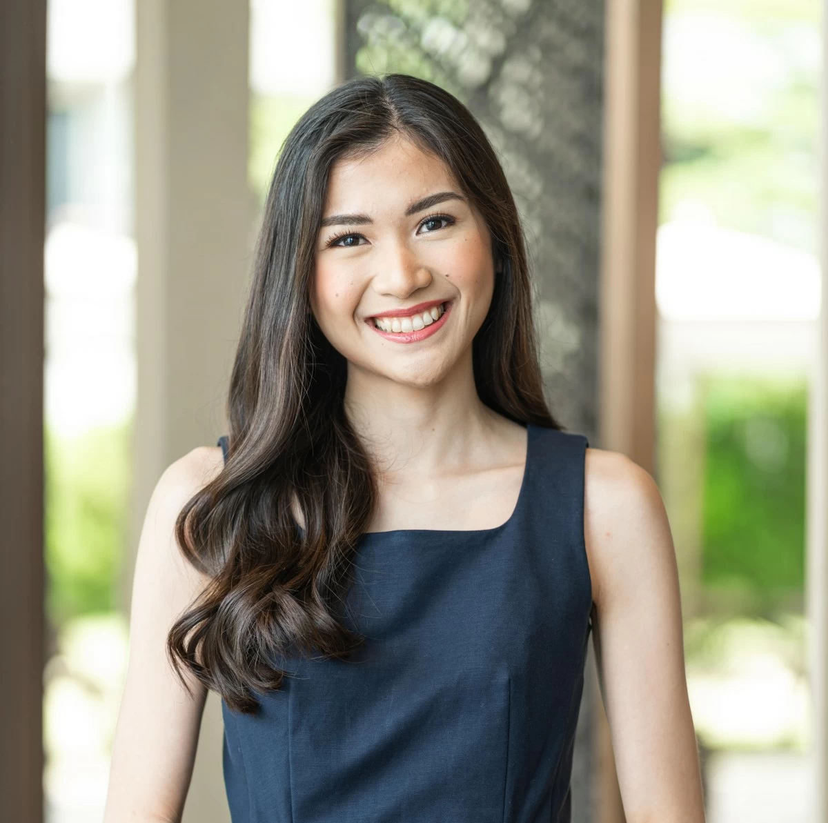 Young executive Samantha Manigsaca seeks future developments in the hospitality arm of AppleOne Group Inc.