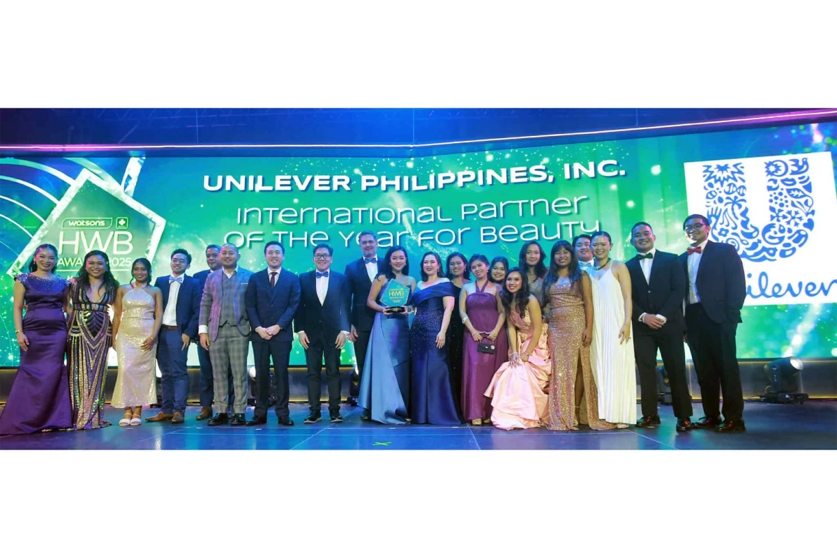Unilever Philippines, Inc. was recognized as the International Beauty Partner of the Year at the Watsons HWB Awards 2025.
