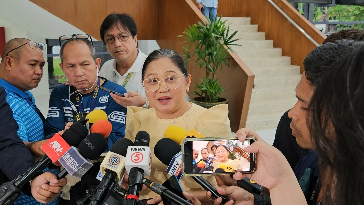 Gabriela Party-list Rep. Arlene Brosas (Ellson Quismorio/ MANILA BULLETIN)