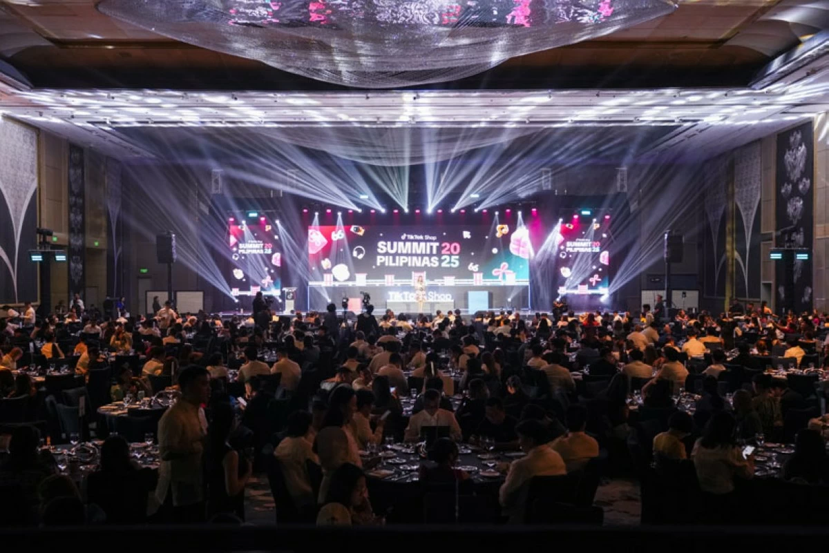 TikTok Shop sellers and partners attend Summit Pilipinas 2025.