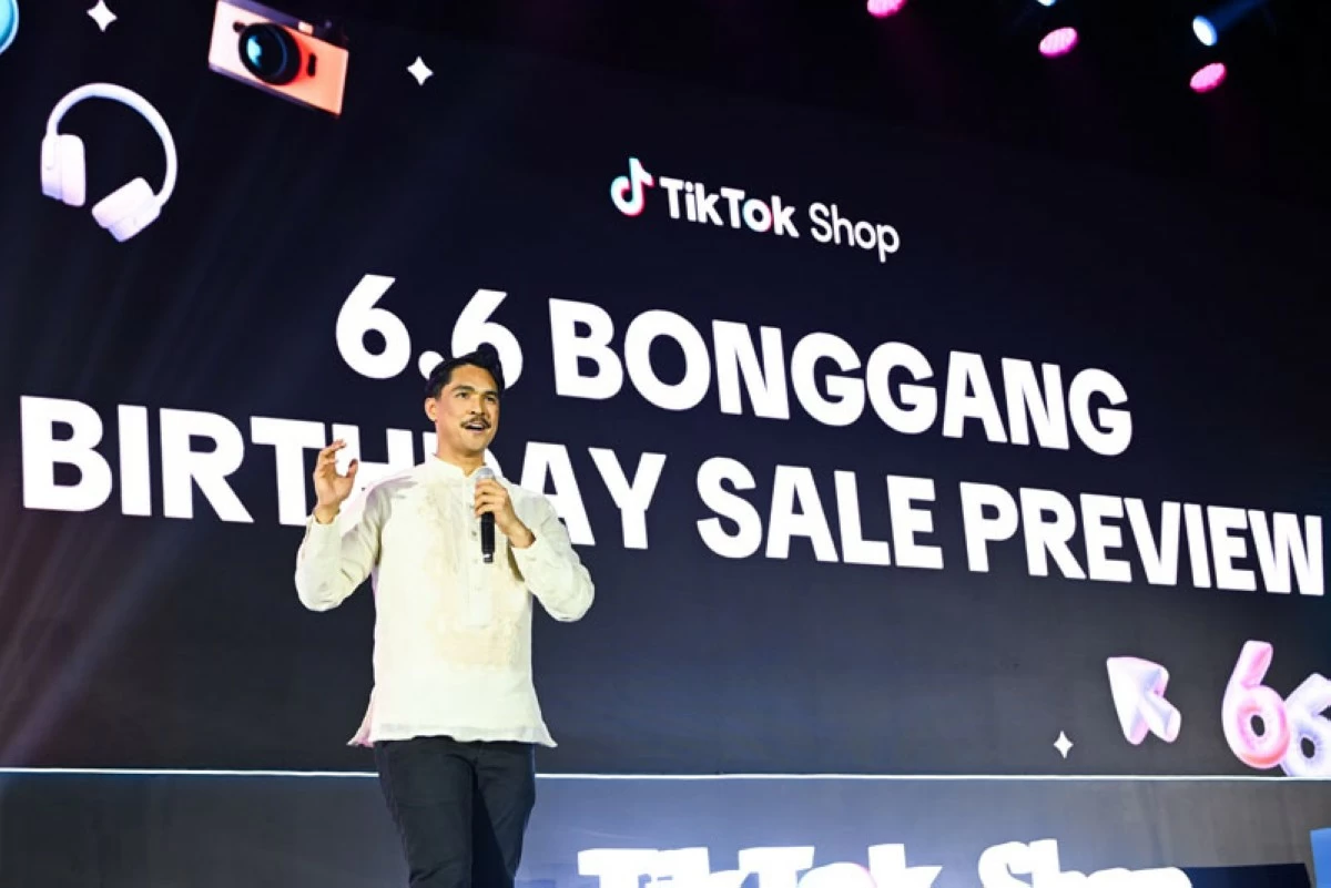 TikTok Shop Philippines Marketing Lead, Franco Aligaen, ushers in the 6.6 Bonggang Birthday Sale.
