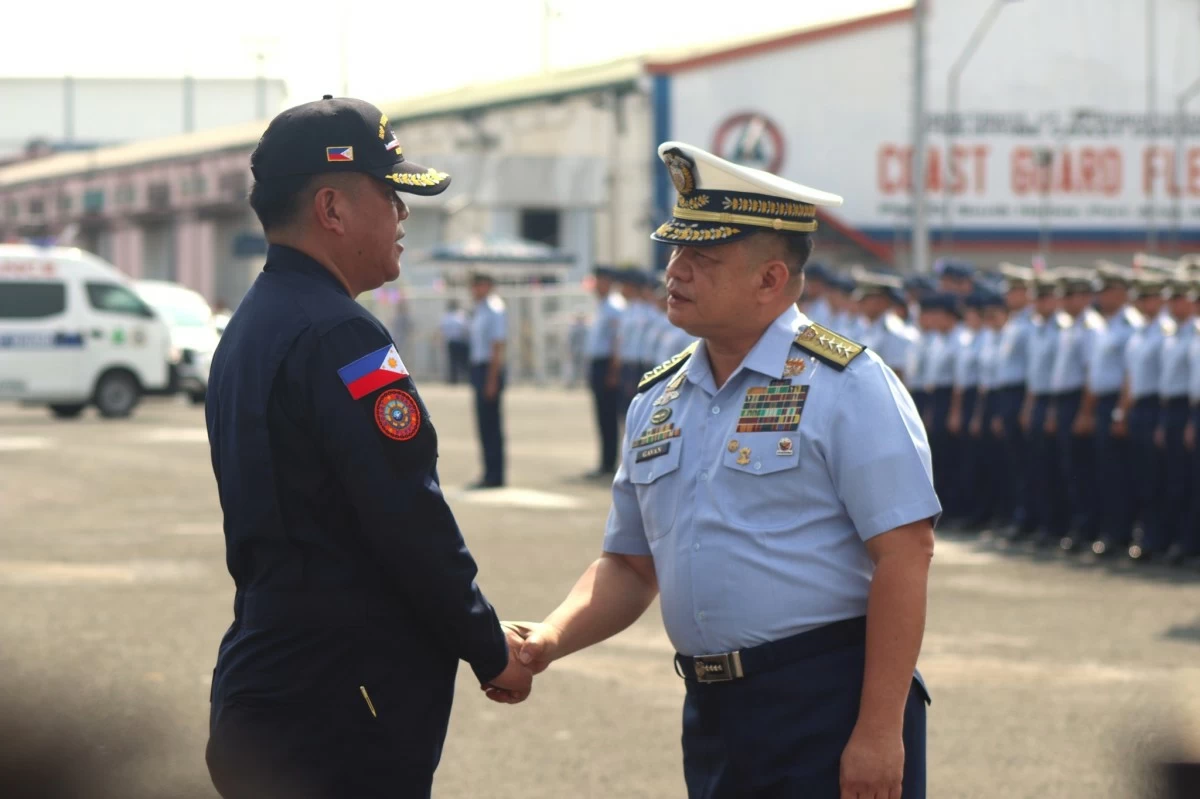 The Philippine Coast Guard (PCG) conducts a send-off ceremony for BRP Teresa Magbanua (MRRV-9701) on June 6, 2025 as it will join the second trilateral maritime exercise with the U.S. Coast Guard (USCG) and Japan Coast Guard (JCG) in Kagoshima, Japan from June 16 to 20. (Photo: PCG)