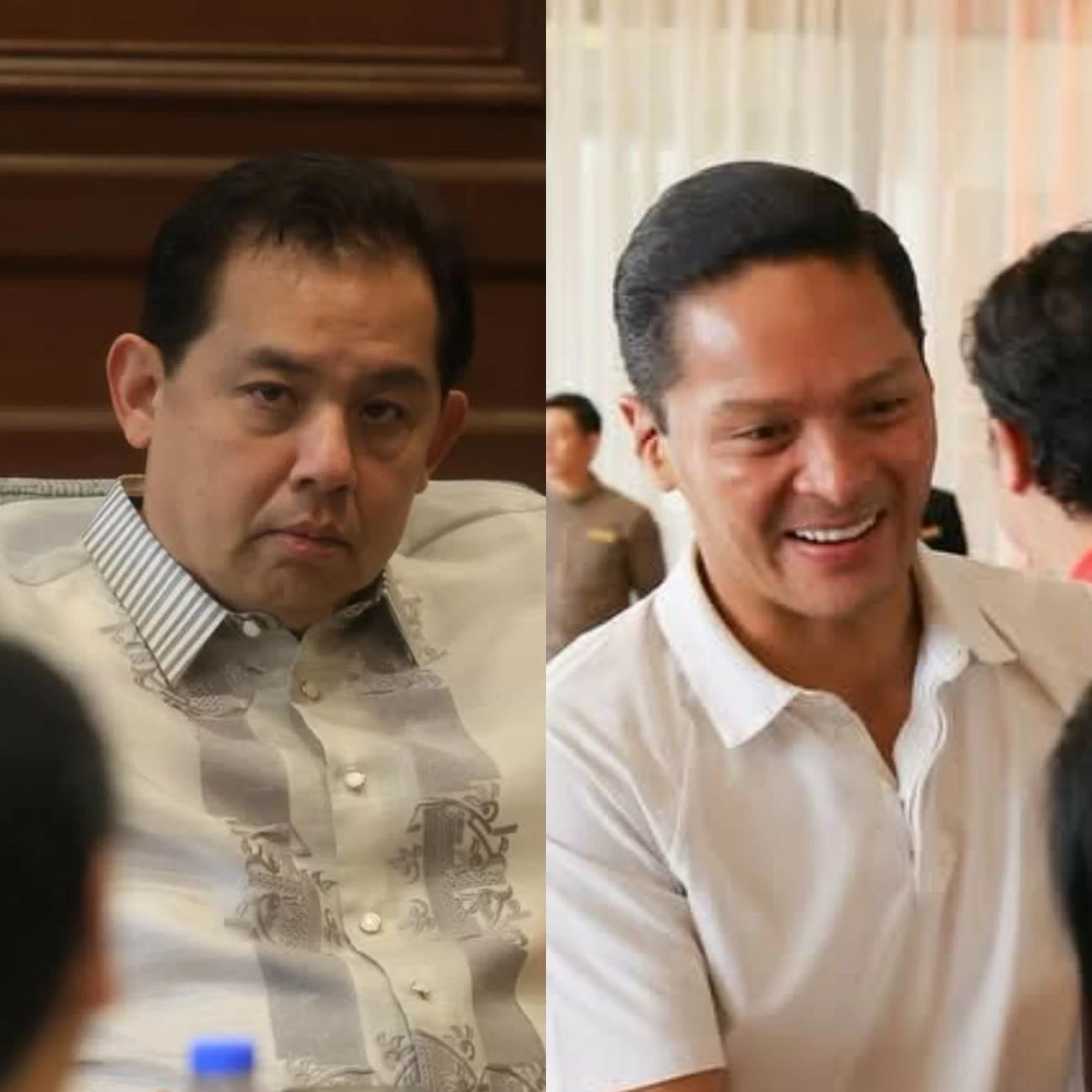 House Speaker Martin Romualdez (left), Deputy Speaker Vincent Franco "Duke" Frasco (Facebook)