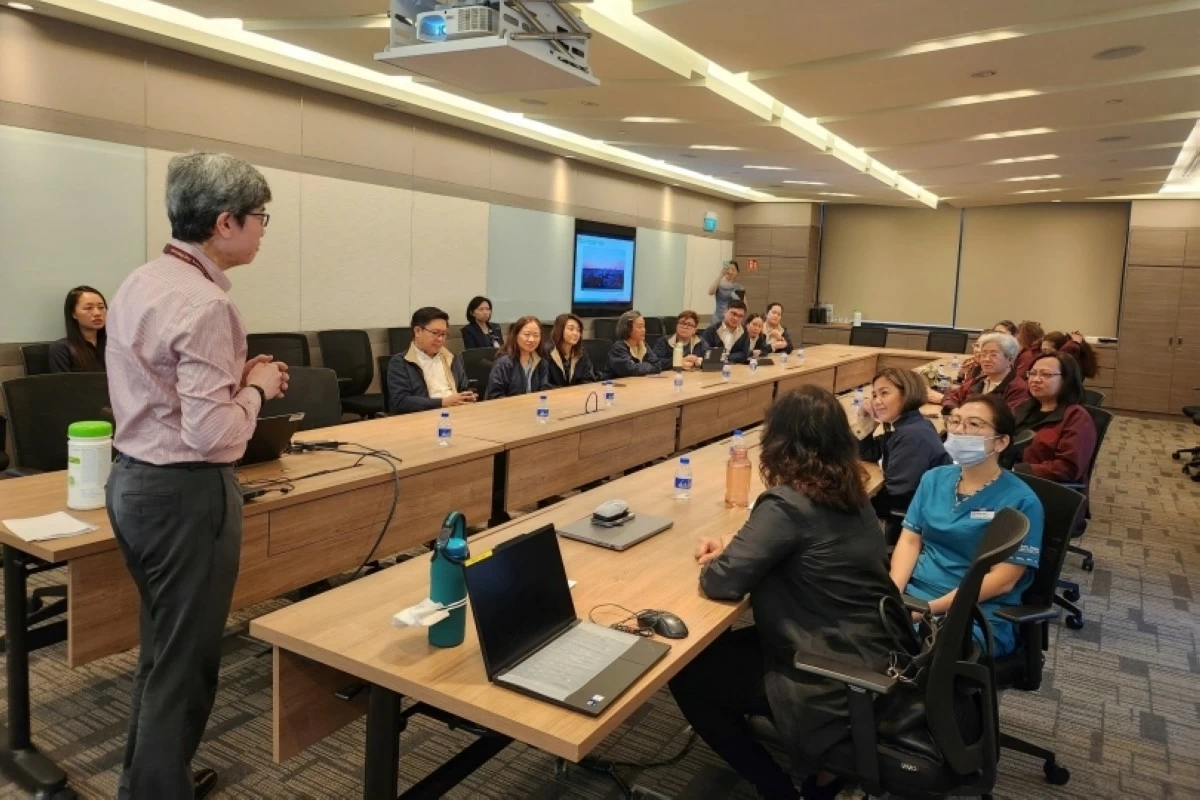 The Taguig LGU delegates in Singapore (Photo from KK Women’s and Children’s Hospital's Facebook page)
